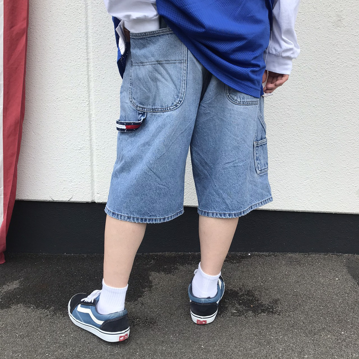 90's TOMMY HILFIGER painter shorts