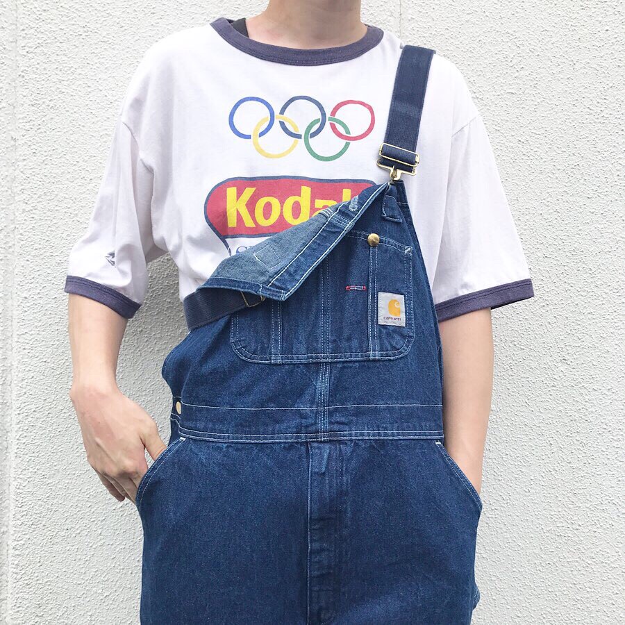 19年7月26日 カーハートオーバーオールと90年代リンガーtシャツのテッパンコーデ 古着 古着通販 メンズ レディースのビンテージ古着 屋ラッシュアウト 19年7月26日 カーハートオーバーオールと90年代リンガーtシャツのテッパンコーデ 古着 古着通販 メンズ レディースのビンテージ古着 屋ラッシュアウト