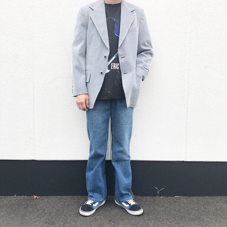 80's J.C.ペニー（Penney ）テーラード デニム ジャケット 2019年9月5日 | 80年代JCペニーのテーラードジャケットで大人