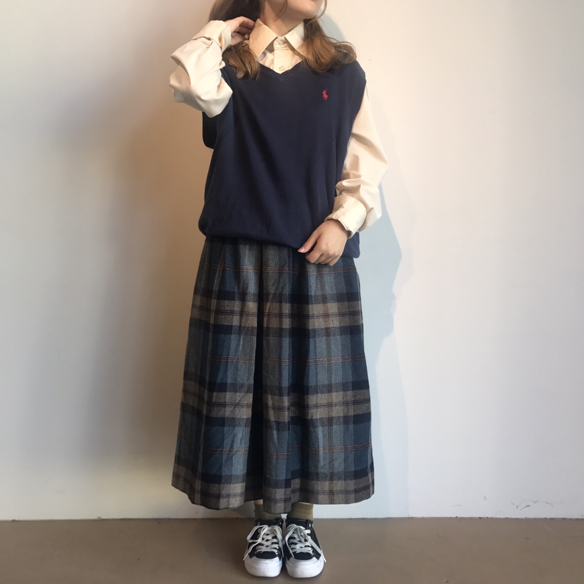 秋のトラッドスタイル
