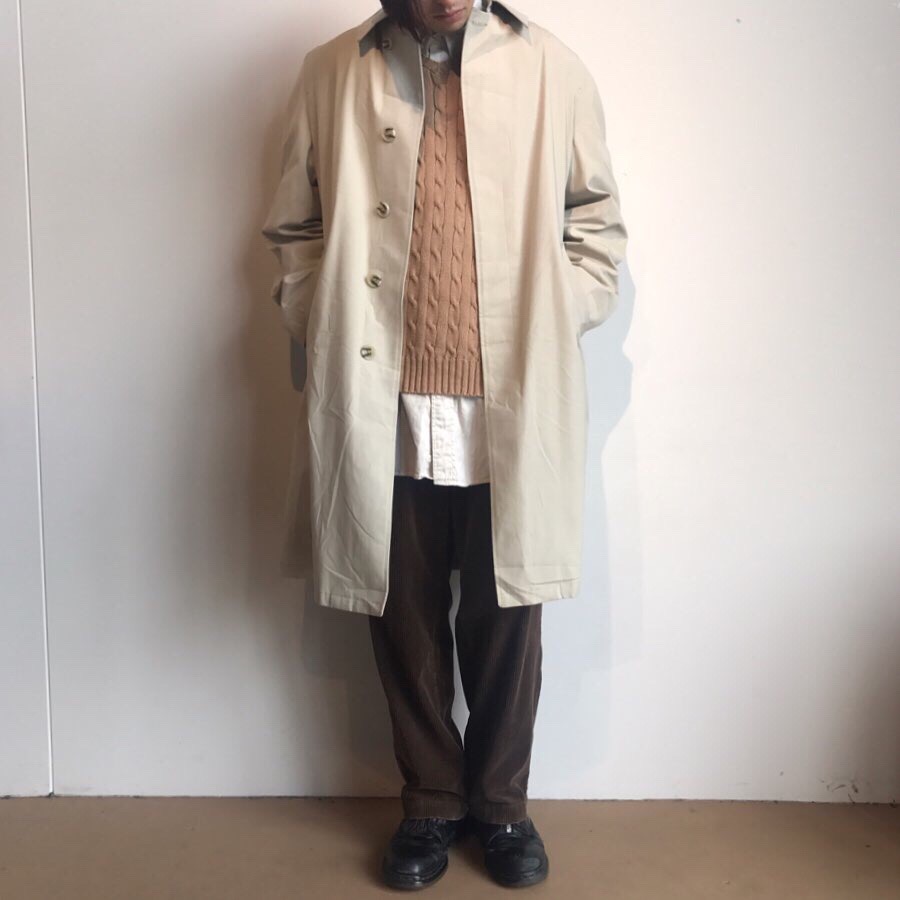 ベージュグラデーションコーデ, Spring coat