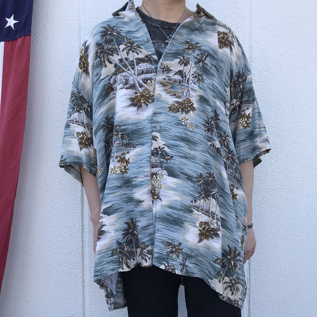 pierre cardin hawaiian shirt