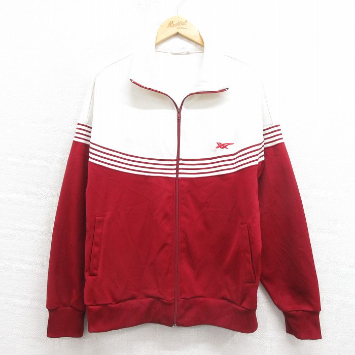 古着通販 XL☆古着 アシックス 長袖 ジャージ メンズ 80年代 80s ワン