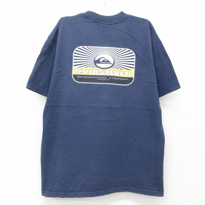 クイックシルバーTシャツ北斎Tシャツoldサーフスケート90sT