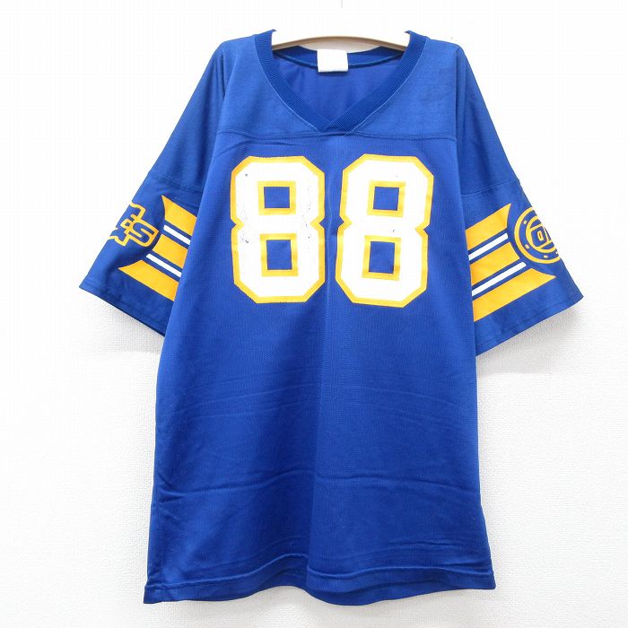古着通販 古着 半袖 ビンテージ フットボール Tシャツ キッズ