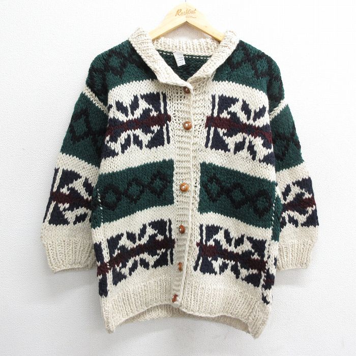 ☆SALE【即納可】ウール・ノルディック柄・ハイネック