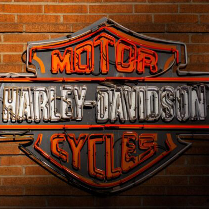 ノーティカ Harley Davidson - ハーレーダビッドソン USA古着 派手 レザー ジャケット イエロー 革 黒の通販 by