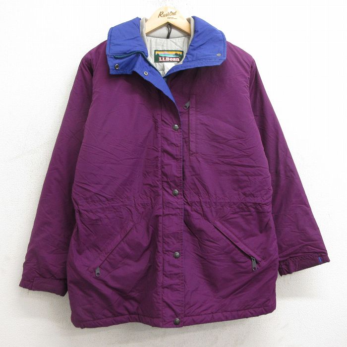 古着 エルエルビーン LLBEAN 長袖 ダウン ジャケット レディース