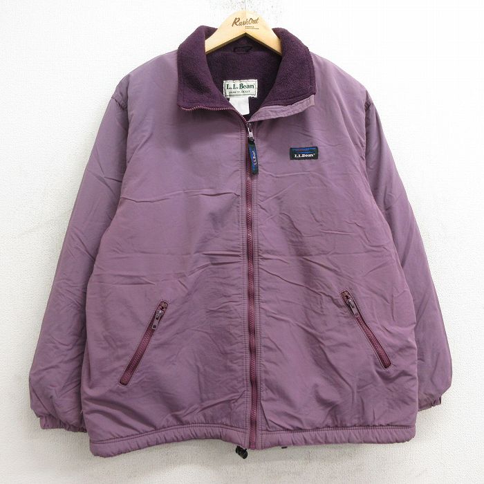 古着通販 古着 エルエルビーン 長袖 ウォームアップ ジャケット