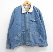 古着通販 XL☆古着 ラングラー ボア デニム ジャケット メンズ 80年代