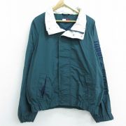 古着通販 XL☆古着 長袖 ハーフジップ ナイロン ジャケット