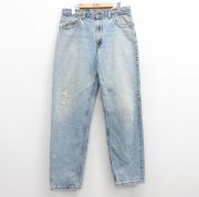 古着通販 W37☆古着 ジーンズ リーバイス Levis 550 メンズ ヒゲ