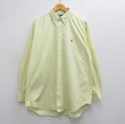 古着通販 XL☆古着 ラルフローレン 長袖 ブランド シャツ メンズ
