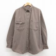 古着通販 XL☆古着 ティンバーランド 長袖 ブランド シャツ メンズ 90