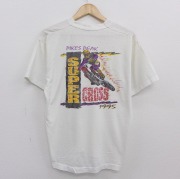 古着通販 L☆古着 半袖 ビンテージ Tシャツ 90年代 90s レーシングカー 
