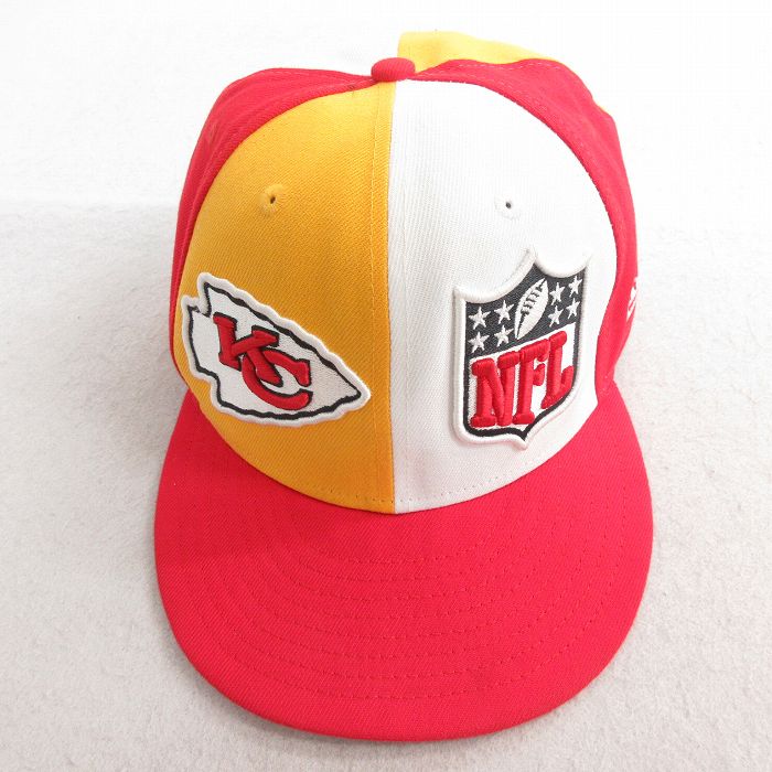古着通販 中古 ニューエラ キャップ NFL カンザスチーフス 刺繍