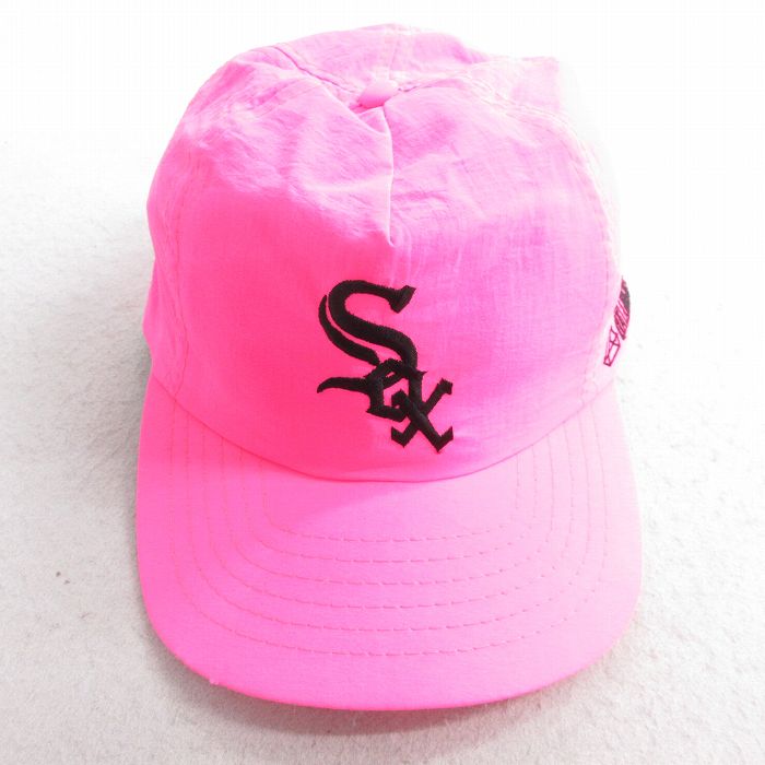 00s シカゴ ホワイトソックス ビンテージ キャップ MLB Y2K 刺繍 赤 00s シカゴ ホワイトソックス ビンテージ キャップ MLB Y2K 刺繍
