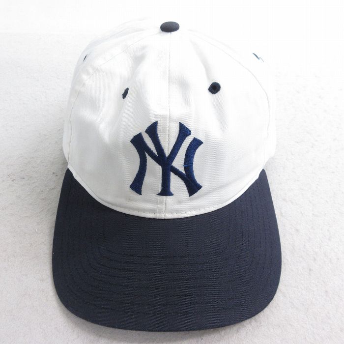 80s 90s MLB メジャーリーグ ヤンキース コットン 古着通販 中古 キャップ 90年代 90s MLB ニューヨークヤンキース