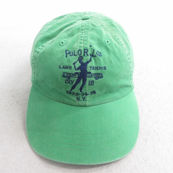 古着通販 中古 ラルフローレン ブランド キャップ 90年代 90s テニス
