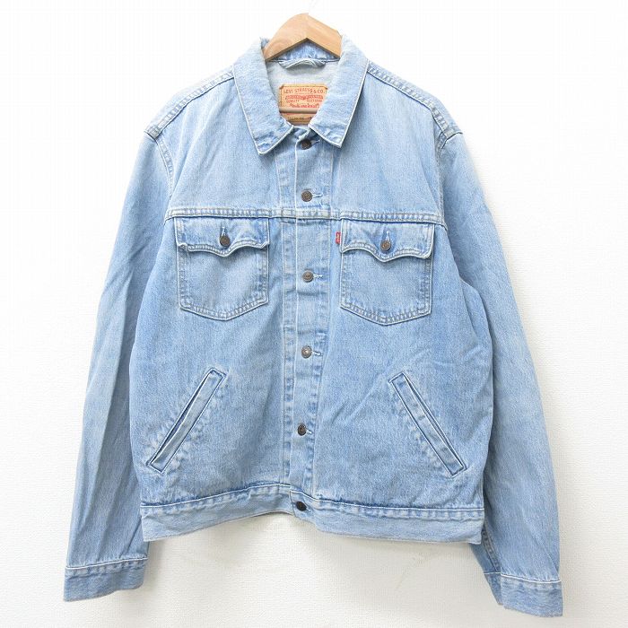 古着通販 XL☆古着 Levis リーバイス 70570 長袖 ジージャン メンズ 