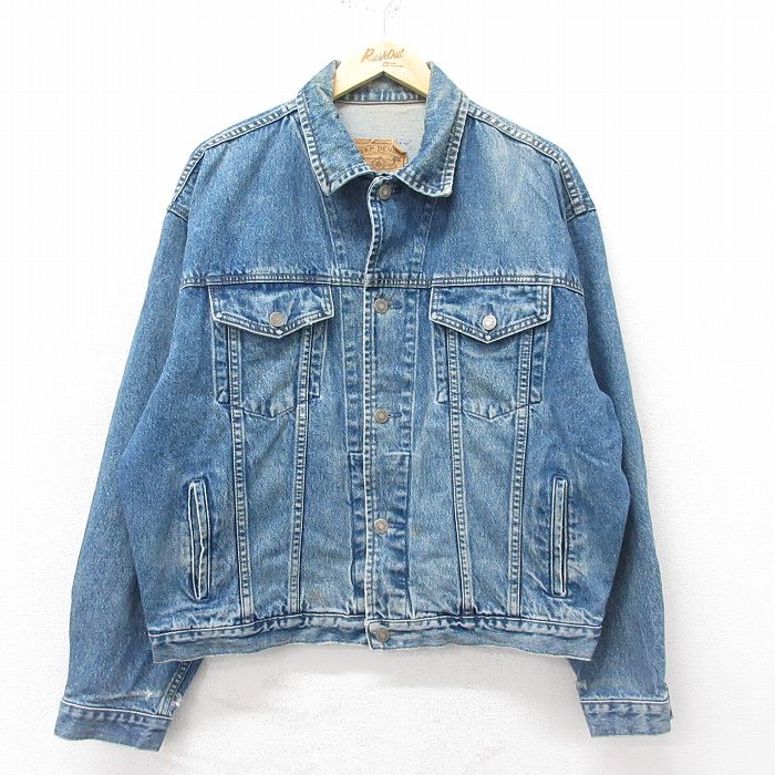 W30★古着 ギャップ GAP ジーンズ メンズ 00年代 00s ヒゲ コットン 紺 ネイビー デニム 24jul13 中古 ボトムス ジーパン Gパン ロング パンツ 古着 ギャップ GAP ペインター パンツ メンズ 00年代 00s ダック地