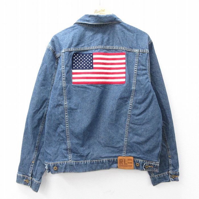 古着通販 XL☆古着 ラルフローレン ポロジーンズ 長袖 ブランド