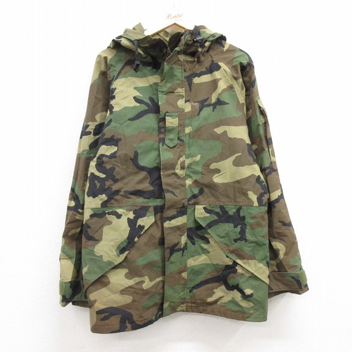 【初回限定】 古着通販 L☆古着 長袖 ミリタリー ナイロン ゴアテックス フリース
