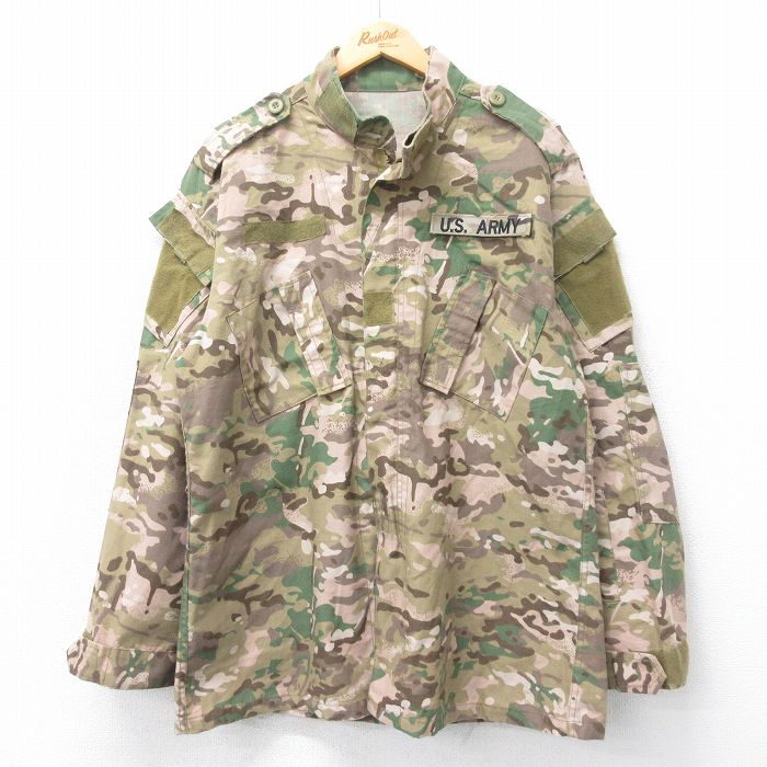 古着通販 L☆古着 長袖 ミリタリー ジャケット メンズ US 古着通販 L☆古着 長袖 ミリタリー ジャケット メンズ US