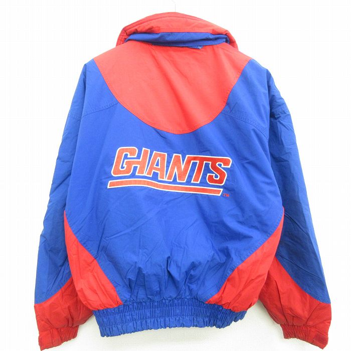 古着通販 XL☆古着 長袖 ダウン ジャケット メンズ 90年代 90s NFL