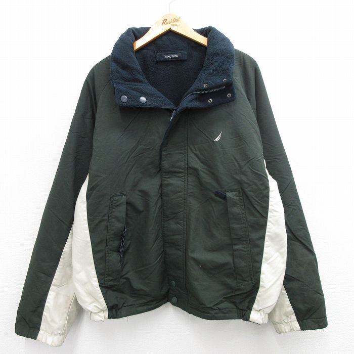 XL/古着 コロンビア 長袖 ナイロン ジャケット メンズ 80s ワン