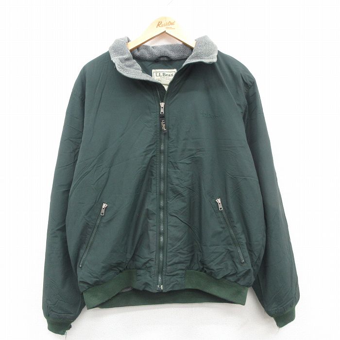 古着通販 M☆古着 エルエルビーン 長袖 ナイロン ジャケット