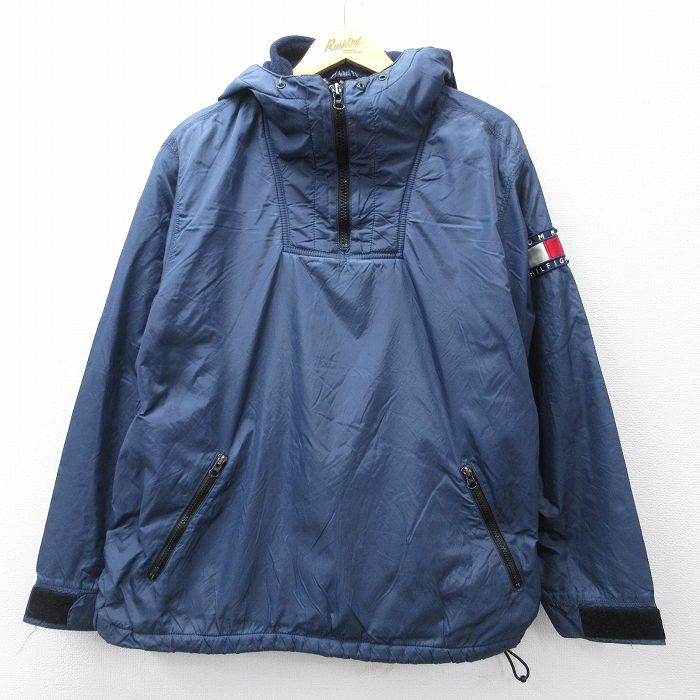 古着通販 XL☆古着 トミーヒルフィガー トミージーンズ 長袖 ブランド