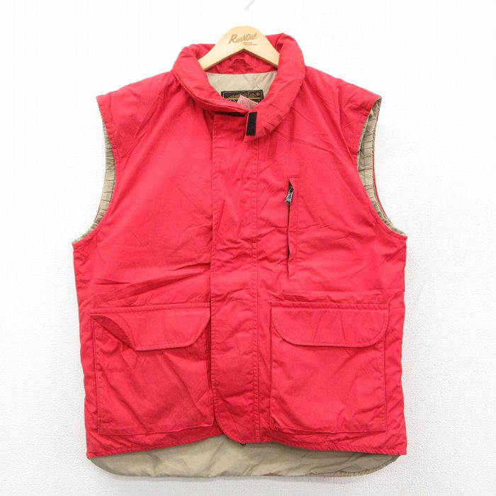 古着通販 M☆古着 エディーバウアー ダウン ベスト メンズ 90年代 90s