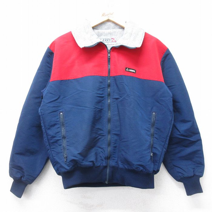 古着通販 M☆古着 ジェリー GERRY 長袖 ナイロン ジャケット メンズ 90 古着通販 M☆古着 ジェリー GERRY 長袖 ナイロン ジャケット メンズ 90