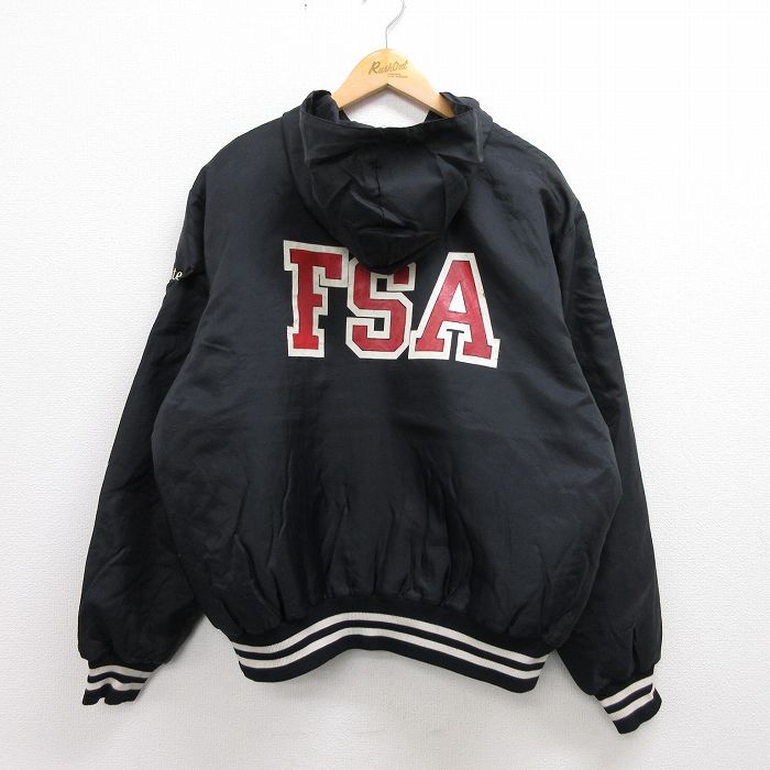 古着通販 XL☆古着 長袖 ハーフジップ ナイロン ジャケット