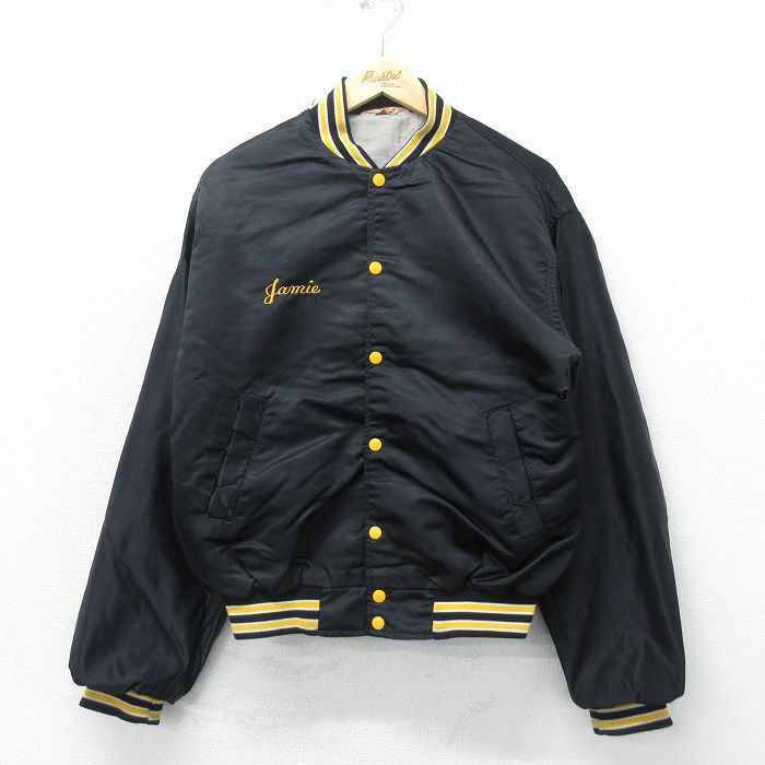 古着通販 L☆古着 キャンパス 長袖 ナイロン ジャケット メンズ