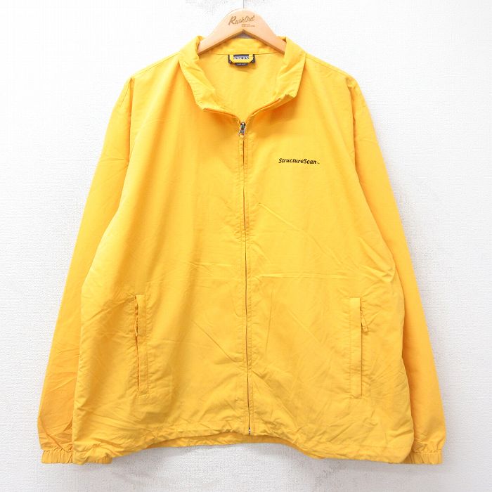 古着通販 XL☆古着 ランズエンド 長袖 ナイロン ジャケット メンズ 00