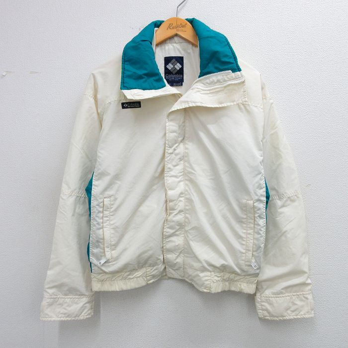 80s Columbia ビンテージ アノラック ジャケット USA古着 黒 80年代