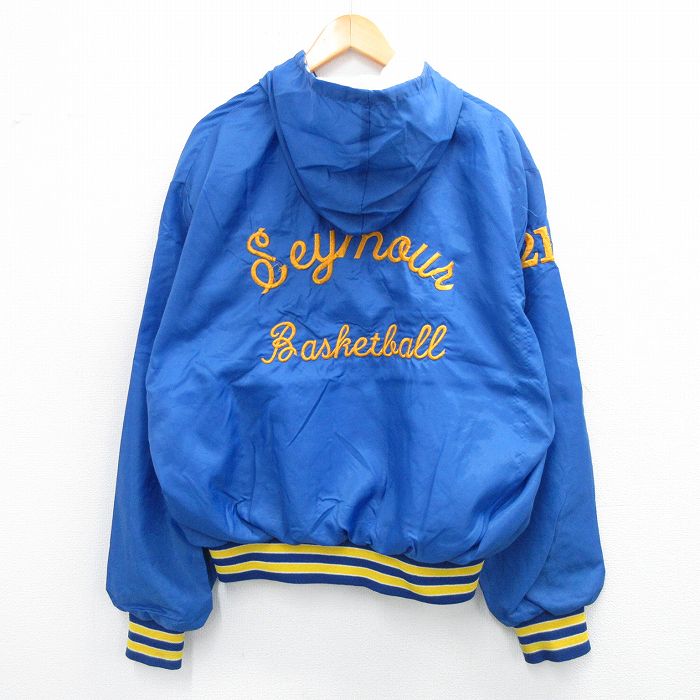 古着通販 XL☆古着 ホロウェイ 長袖 ハーフジップ ナイロン ジャケット