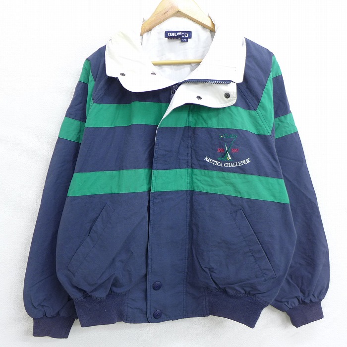 古着通販 XL☆古着 長袖 ブランド セーリング ジャケット 90年代