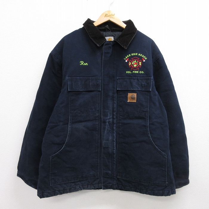 Carhartt カーハート ワンポイントロゴ ハーフジップ スウェット