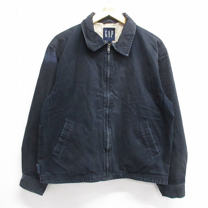 古着通販 L☆古着 ギャップ GAP 長袖 ジャケット メンズ 00年代