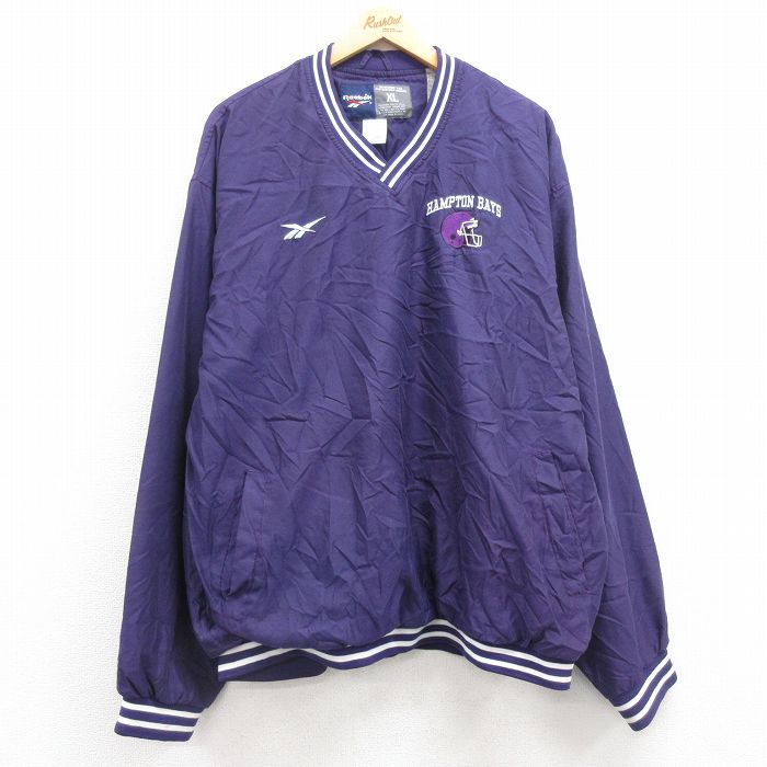 Reebok - XL☆古着 リーボック REEBOK 長袖 ジャケット メンズ