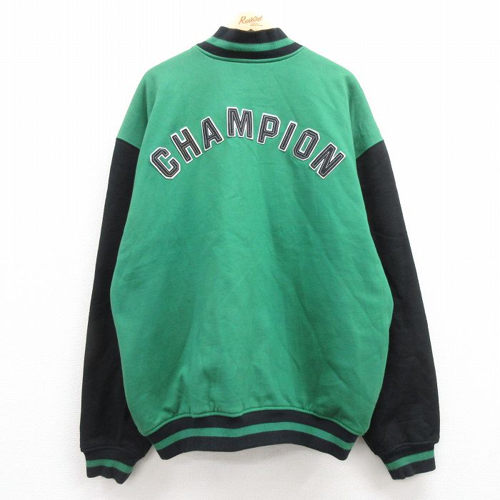 チャンピオン champion 　ジャージ スタジャン XXL 黒