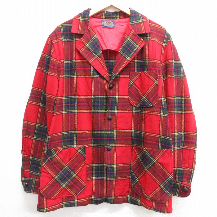 PENDLETON ヴィンテージウールジャケット　USA製　ビッグサイズ