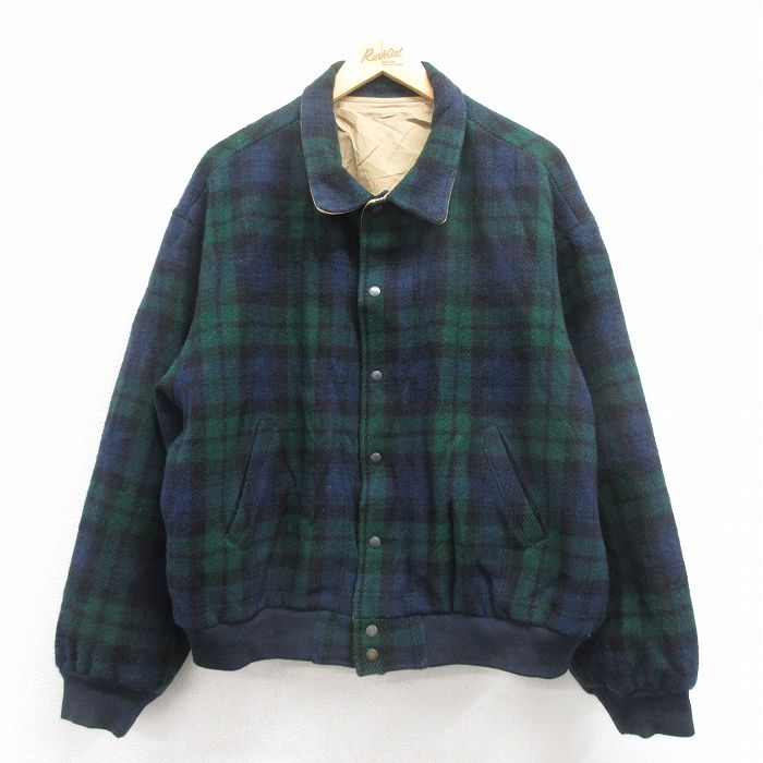 古着通販 XL☆古着 ラルフローレン ブランド ウール ジャケット メンズ
