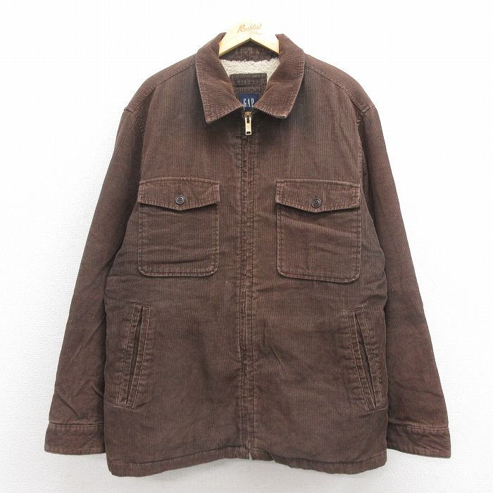 OLDGAP コーデュロイジャケット　ギャップ　90s 00s OLD GAP オールドギャップ コーデュロイ ボアジャケット メンズXL 古着