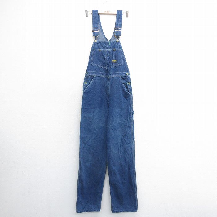 レビュー高評価の商品!の商品をすべて W33☆古着 古着通販 オシュコシュ 80年代 メンズ オーバーオール パンツ