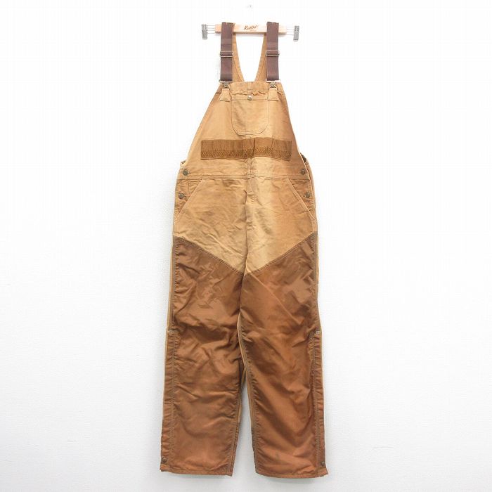 古着 カーハート Carhartt オーバーオール メンズ ダック地 大きいサイズ 茶他 ブラウン spe W40 中古 ボトムス 中古 古着 古着通販 W40☆古着 カーハート オーバーオール メンズ ダック地