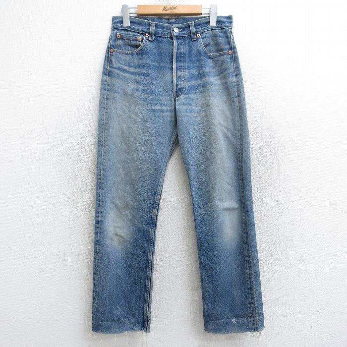 古着通販 W31☆古着 ジーンズ Levis リーバイス 501 メンズ 90